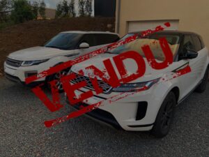 Nlj automobiles véhicules occasion manche range rover evoque vendu