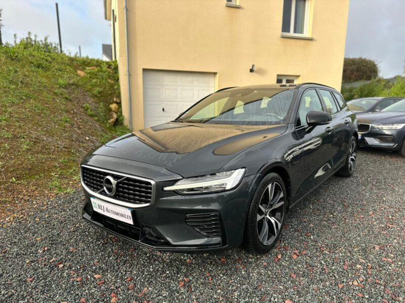 Volvo V60 T8 Twin Engine 303 + 87ch R-Design Geartronic - NLJ Automobiles - Vente vehicules occasion dans la Manche et en Normandie