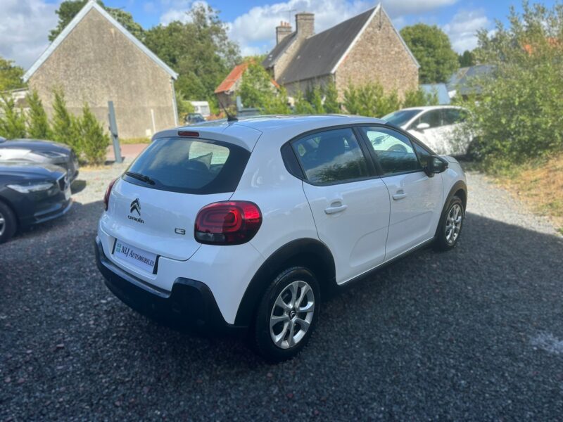 Citroen C3 1.5 BlueHDi 100ch S&S Feel Business - NLJ Automobiles - Vente vehicules occasion dans la Manche et en Normandie