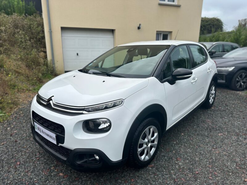 Citroen C3 Puretech 82ch Feel Business S&s E6.d Nlj Automobiles Vente Vehicules Occasion Dans La Manche Et En Normandie (4)