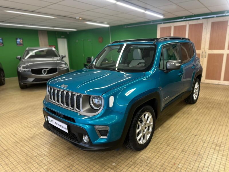 Jeep Renegade 1.3 GSE T4 150ch Limited BVR6 MY 21 - NLJ Automobiles - Vente vehicules occasion dans la Manche et en Normandie