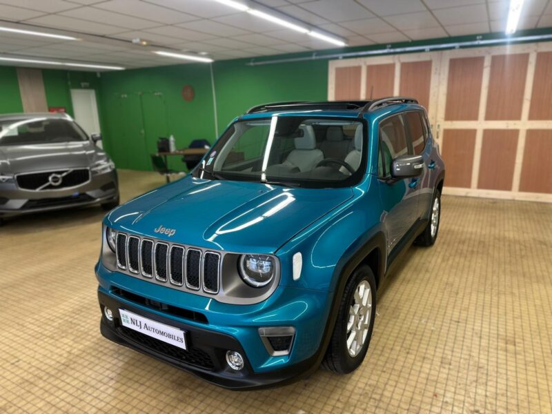 Jeep Renegade 1.3 GSE T4 150ch Limited BVR6 MY 21 - NLJ Automobiles - Vente vehicules occasion dans la Manche et en Normandie